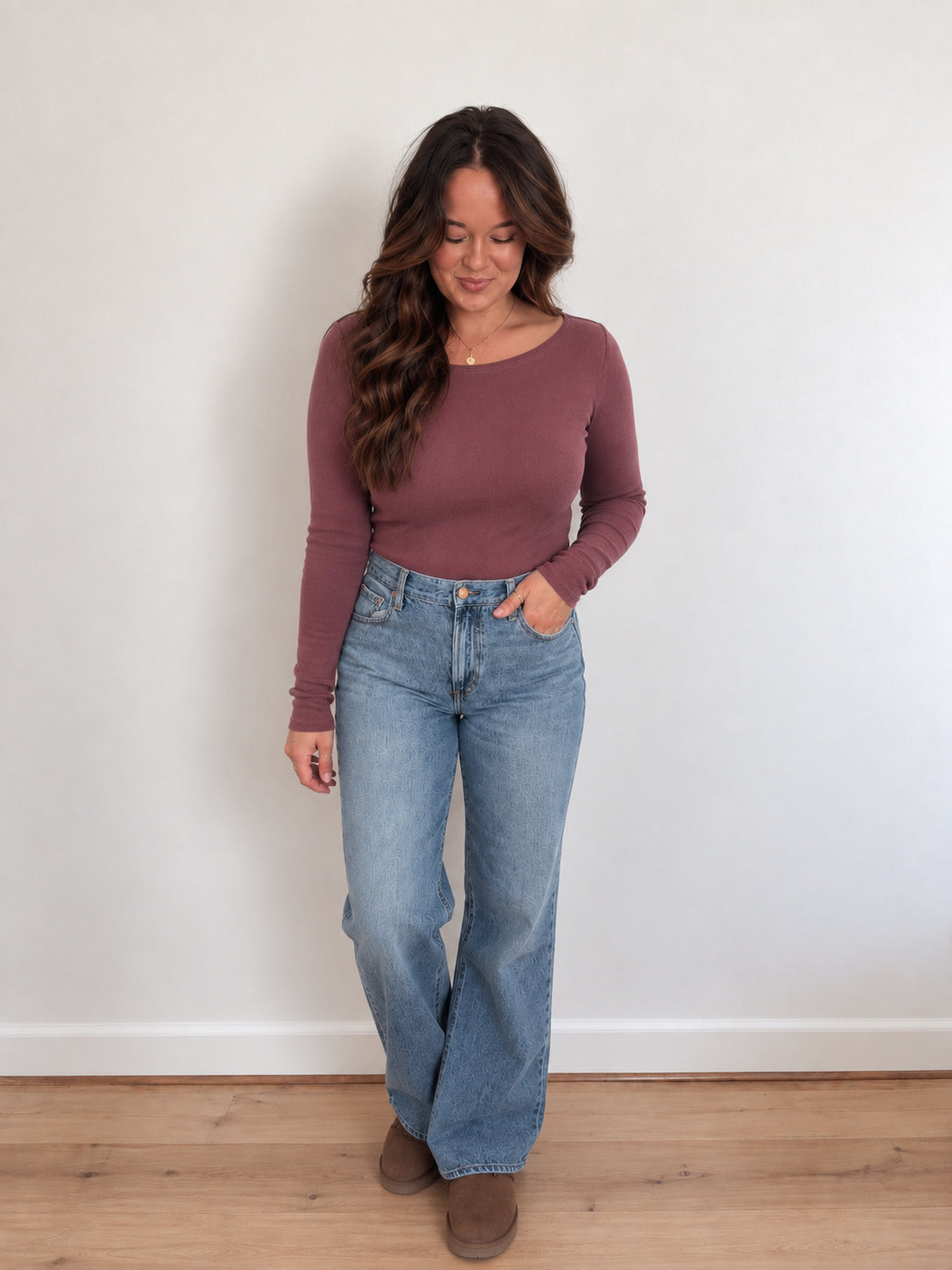 Lived In Long Sleeve Mulberry
