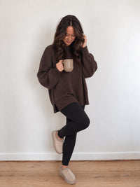 The Heirloom Sweater Espresso