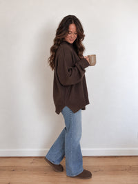 The Heirloom Sweater Espresso