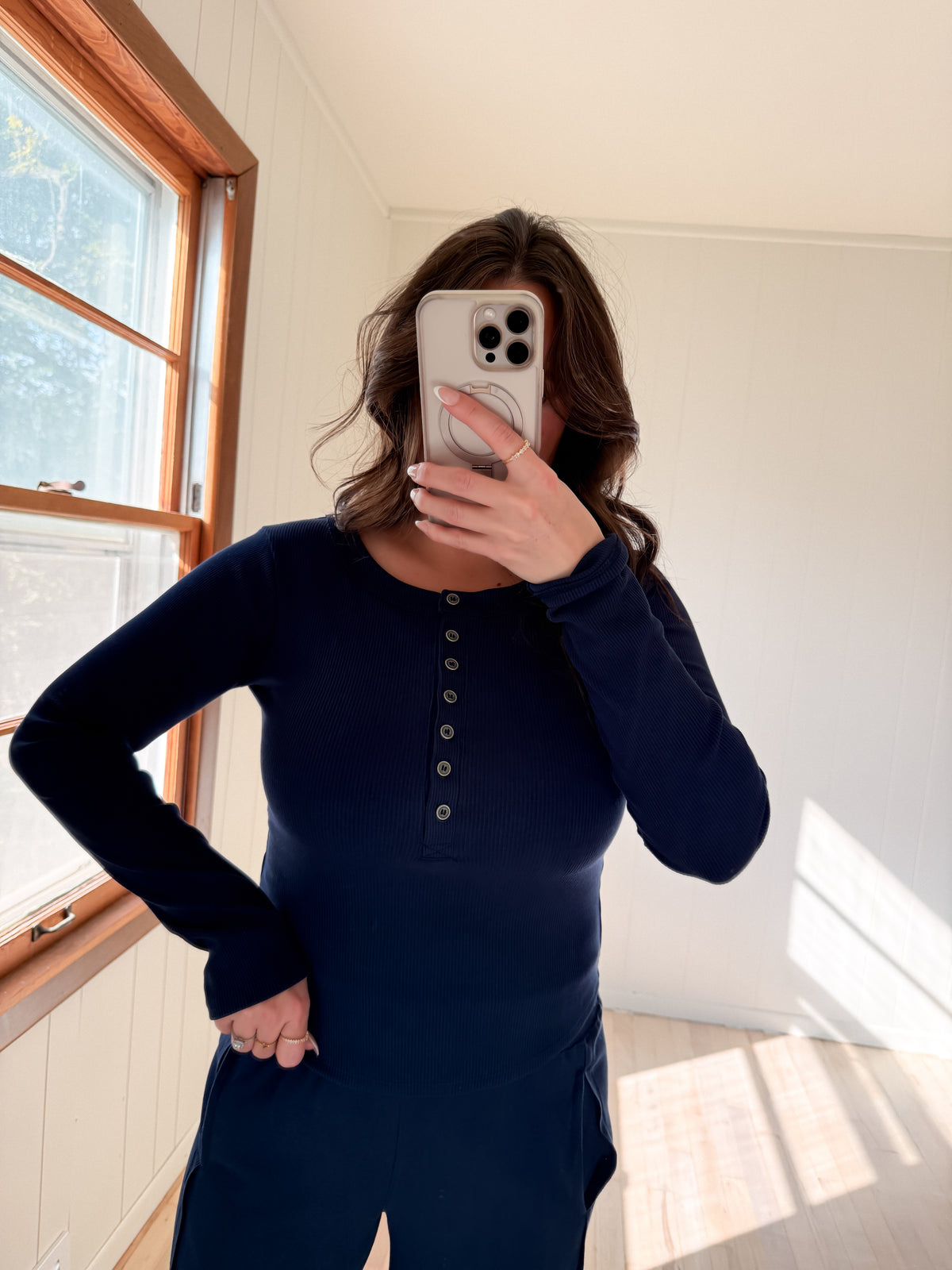 Wrenleigh Long Sleeve - Navy