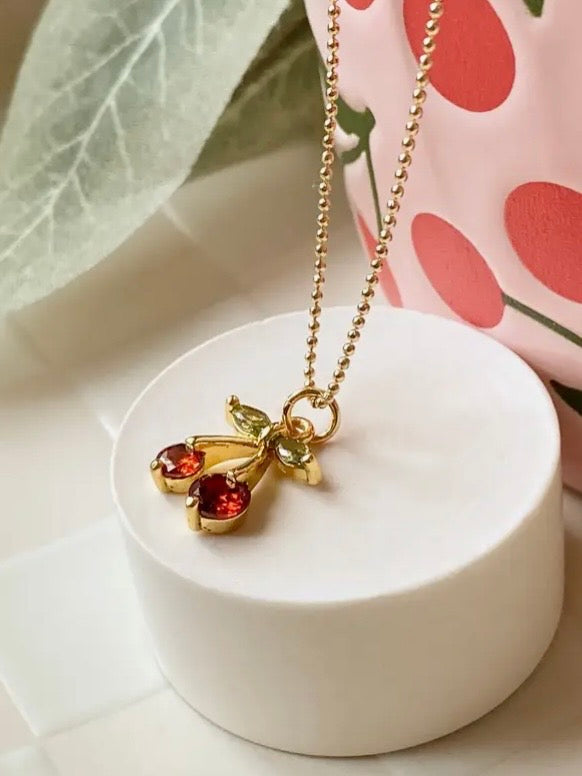 Cherry On Top Necklace