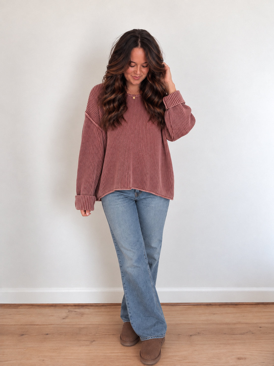 Clara Sweater Spiced Cider