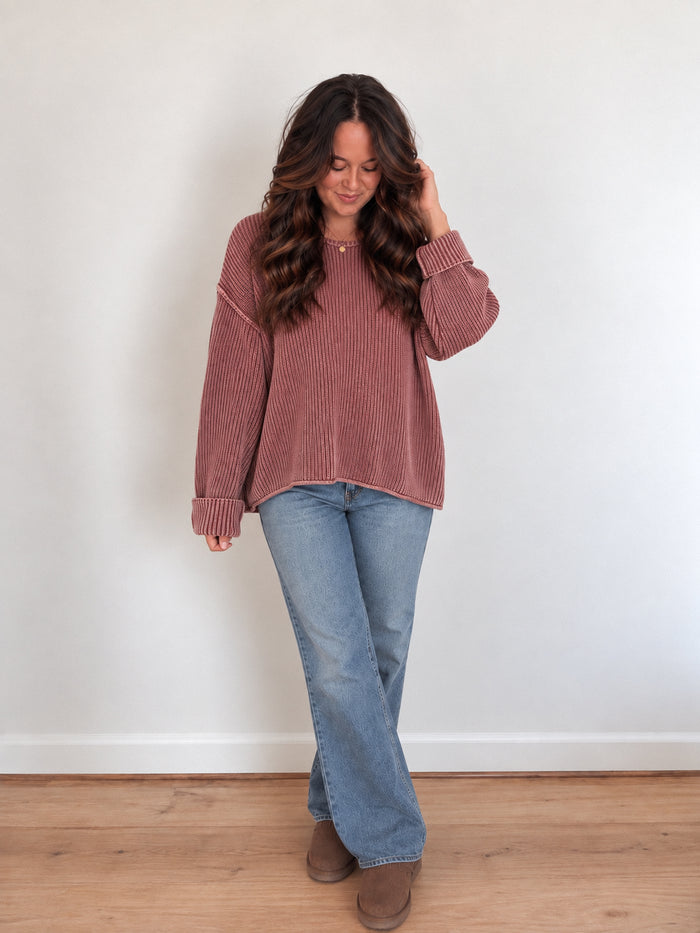 Clara Sweater Spiced Cider